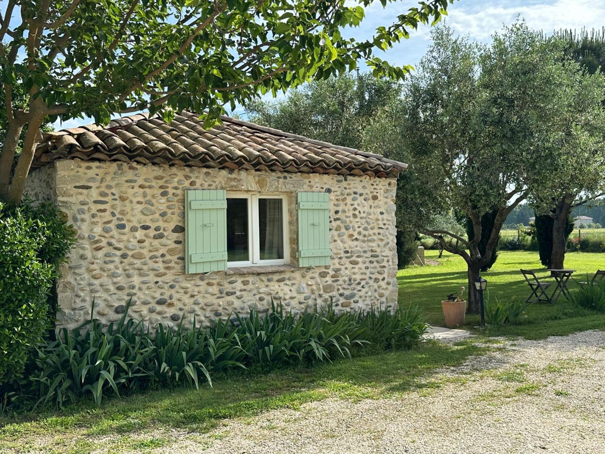 Châteauneuf-du-Rhône Maisonnette Independante Au Calme Dans Un Grand Jardin מראה חיצוני תמונה